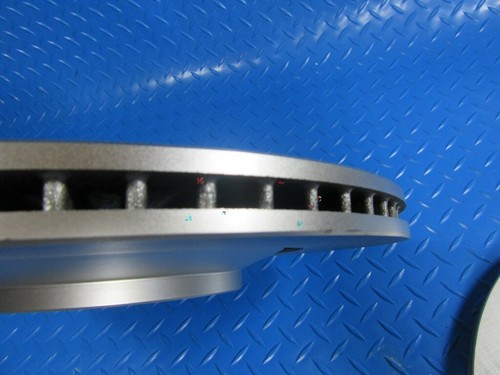Pastillas de freno traseras Bentley Continental Gt GTc Flying Spur disco rotor x2 #5813 - Imagen 4 de 9