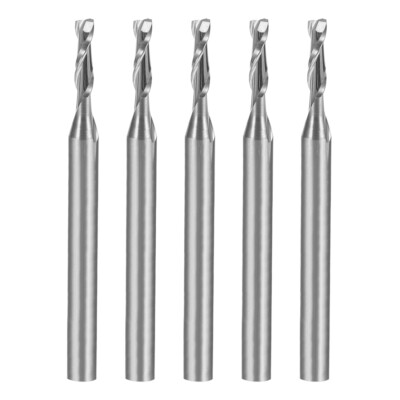 5 STÜCKE 1/8''Schaft 2,0mm x 8mm Hartmetall flachem Nasen Schaftfräser CNC Fräser