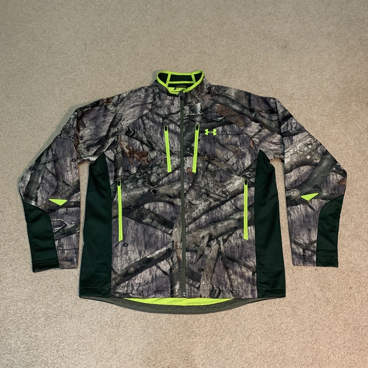 Under Armour Scent Control Infrared Softshell Jacket Mossy Oak Treestand XL  | eBay