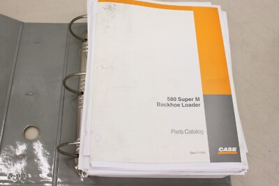 CASE 580 Super M Baggerlader 2002 DE EN FR ESP Ersatzteilekatalog CRE7-7990