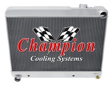 Sz Champion 3 Row All Aluminum Radiator For 1961 - 1963 Buick Invicta V8 Engine