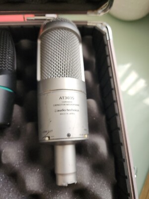 Audio-Technica AT3035 コンデンサーマイク Audio Tech AT3035 Condenser Cable Professional Microphone for sale
