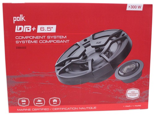 Polk Audio DB6502 6.5" 600w Component Car/ATV/Motorcycle Speakers+Free Speaker ! - 第 8/9 張圖片