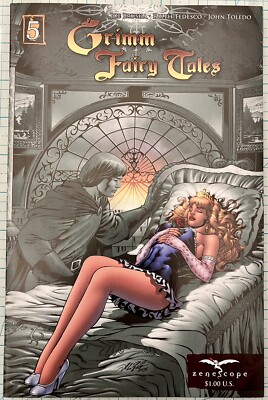 Grimm Fairy Tales #5 NM 2nd Print Al Rio Cover 2010 Zenescope Entertainment