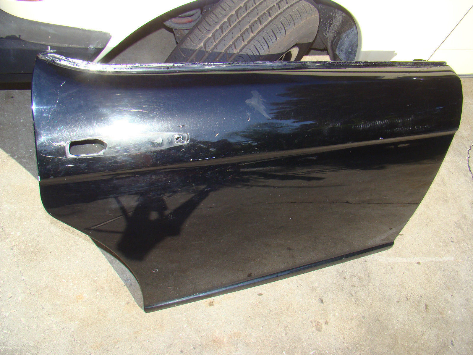 ROLLS ROYCE DOOR REAR RIGHT SILVER SPUR 90 BLACK