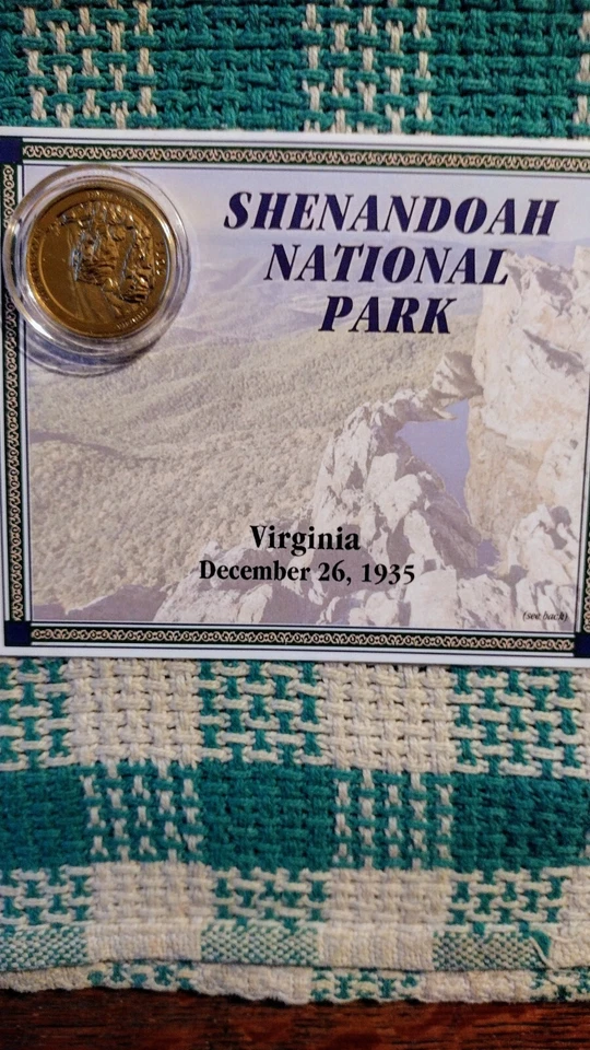 LOT of #2 STATEHOOD QUARTERS GREAT SMOKY MOUNTAINS TENNESSEE & SHENANDO VIRGINIA - Image 4 of 4