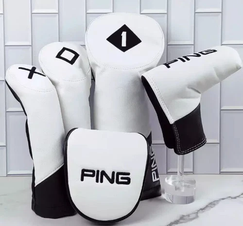 NEW PING Golf Club Headcovers Driver Fairway Woods Hybrid Head Covers 135UT Set - Bild 14 von 30