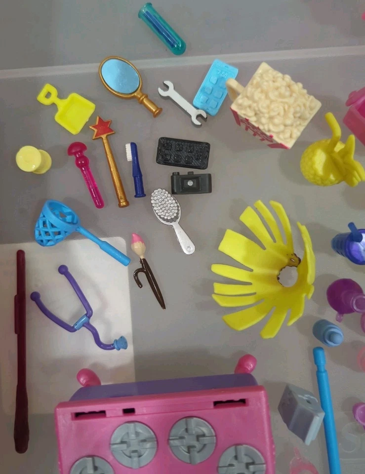 Barbie Boat + 80 Accessories Lot – Monster High Disney Princess Star Wars MLP... - Image 2 of 4