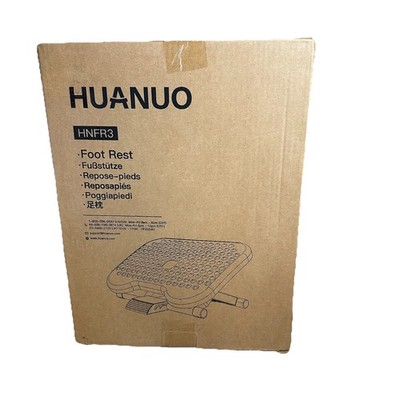 Huanuo verstellbare Fußstütze unter Schreibtisch HNFR3 brandneu versiegelte Box