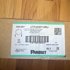 Patch Cords Panduit UTP28SP10BU Cat 6 RJ-45 10 ft Blue