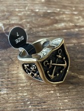 Outlaws Amsterdam Don’t Cross Ring Size 7