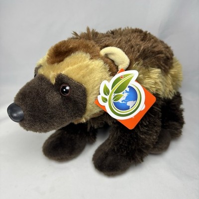 Wild Republic Wolverine Plush Toy Stuffed Animal 16  Long Soft Original Tag