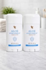 2 x Forever Living Aloe Vera Ever Shield Deodorant Stick Brand New