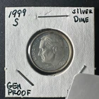 1999 S Roosevelt Dime Silver Proof