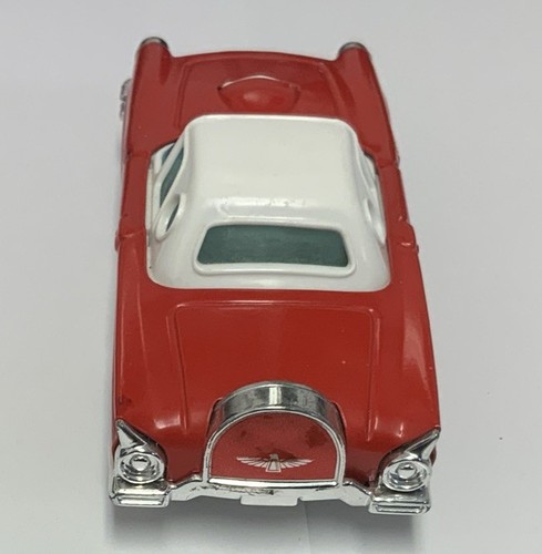 Buddy L 1980 Blue Mack Truck Car Hauler And Red Thunderbird Metal Toy Vehicles - Picture 4 of 12