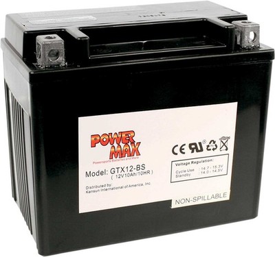 Power Max Maintenence-Free Battery for 2017-2022 Arctic Cat Alterra 300 ATV