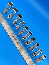 Snap-on Tools Swivel Socket Set 3/8” Drive 10mm to 19mm 6 Point 10 Pieces J-7-3