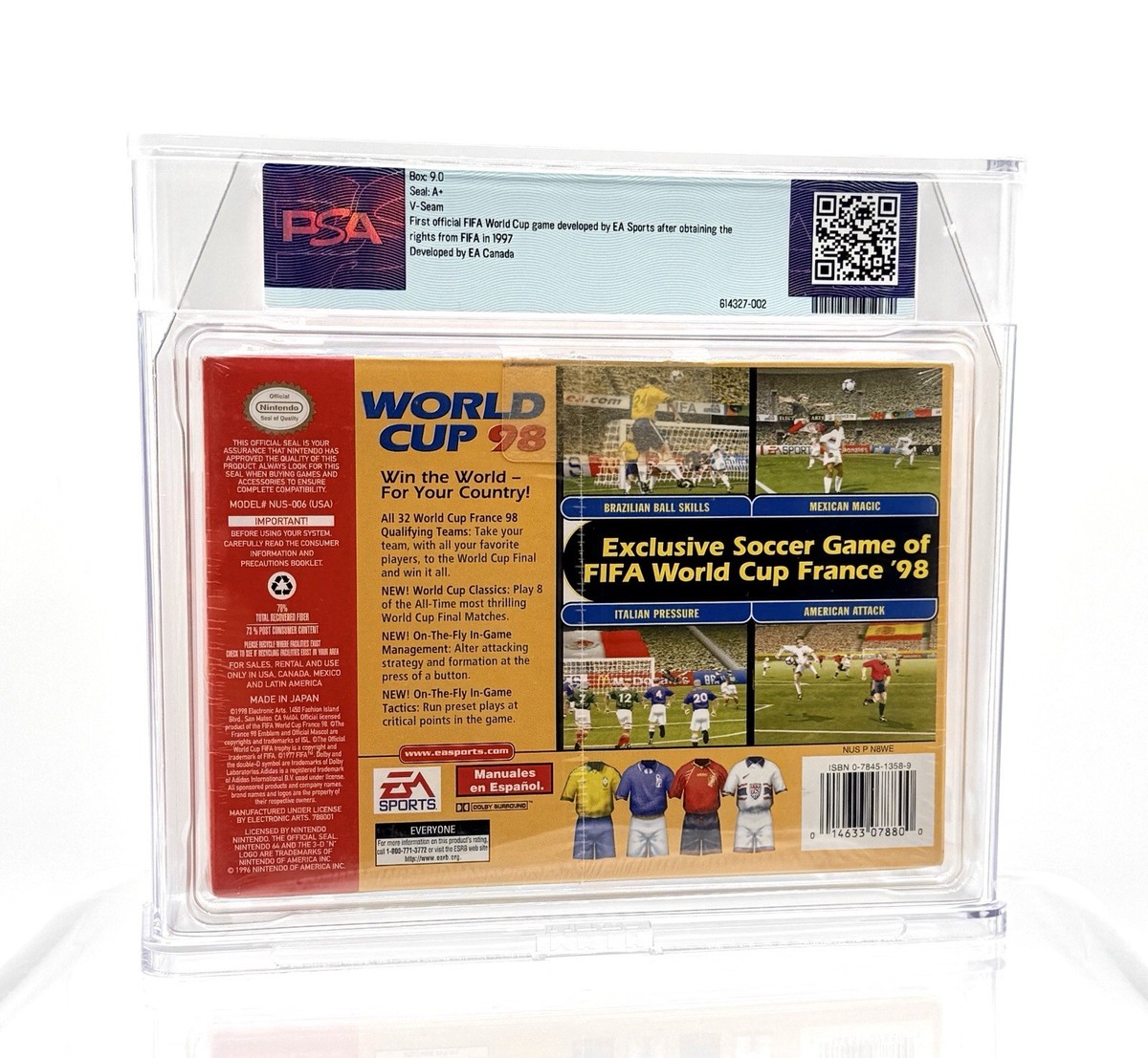 World Cup 98 (Nintendo 64, 1998) for sale online | eBay