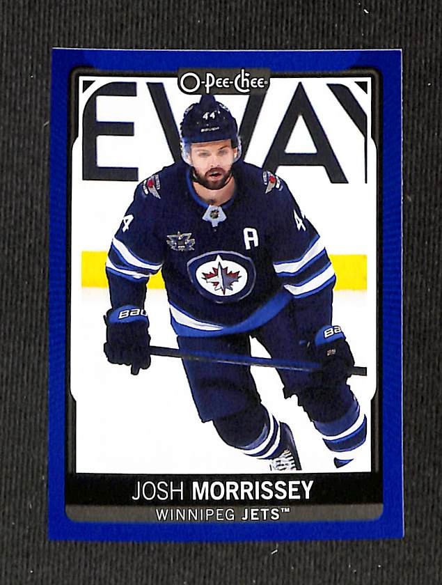 2021-22 O-Pee-Chee Blue #173 Josh Morrissey 