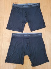 Tommy John Micro Modal Boxer Brief Black, Size M, 2-pack