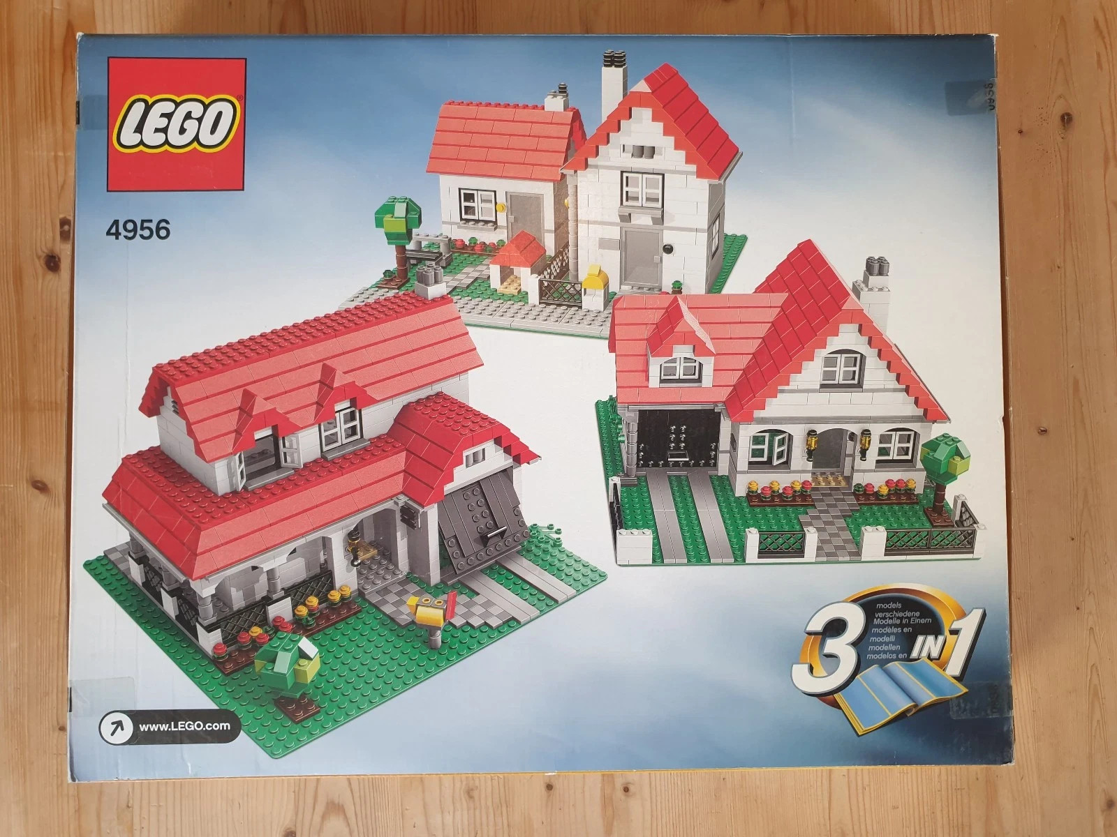 Maison LEGO Creator 4956 boîte neuve scellée de 2007 avec 731 briques de collection