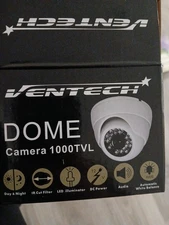 Dome Camera, IR, Vandal-Proof, Day/Night, 1000 TVL, Varifocal 2.8 to 12 MM Lens,