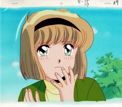 Cel Picture Hell Teacher Jigoku Sensei Nube Miki Hosokawa w/ Douga & Background