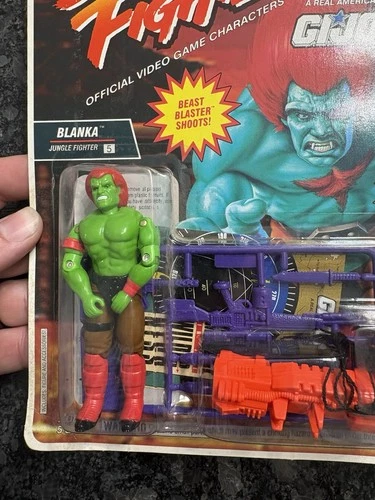 1993 Hasbro GI Joe G.I. Joe Street Fighter II Blanka Video Game Action Figure