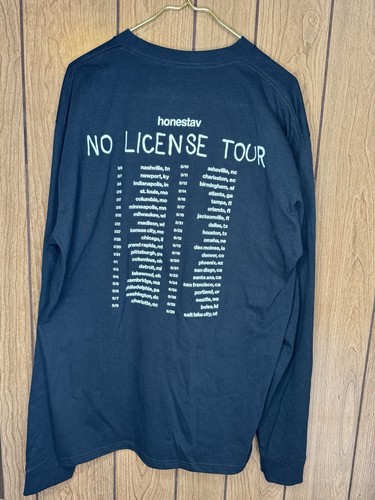 Honestav No lisence Tour Concert Shirt Size XL Broke Boyfriend - Imagen 7 de 8