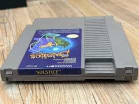 Solstice: The Quest for the Staff of Demons NES Cartridge Only Authentic Works