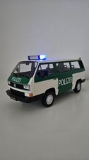 1/18 Volkswagen VW T3 bus police car with LED lights Polizei