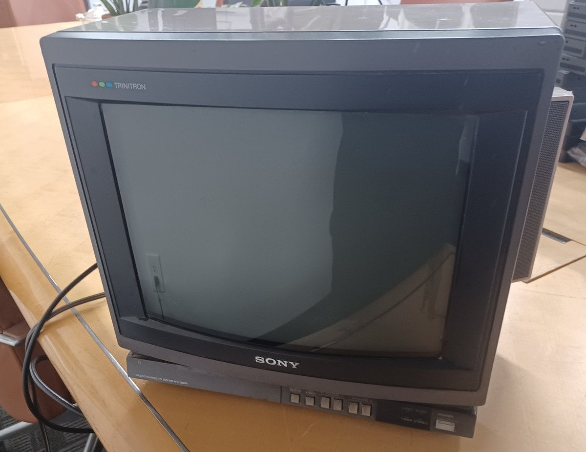 SONY TRINITRON COLOR CRT TV KV-1380R | eBay