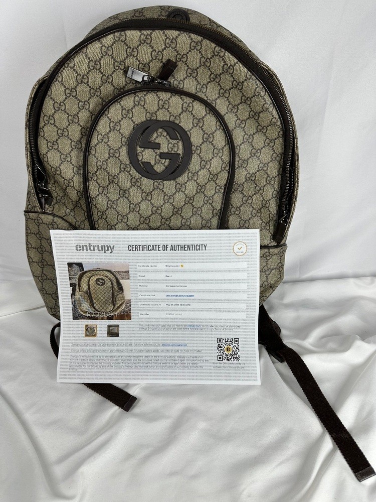 Gucci Interlocking GG Backpack SPB-MS (348723) - image 1
