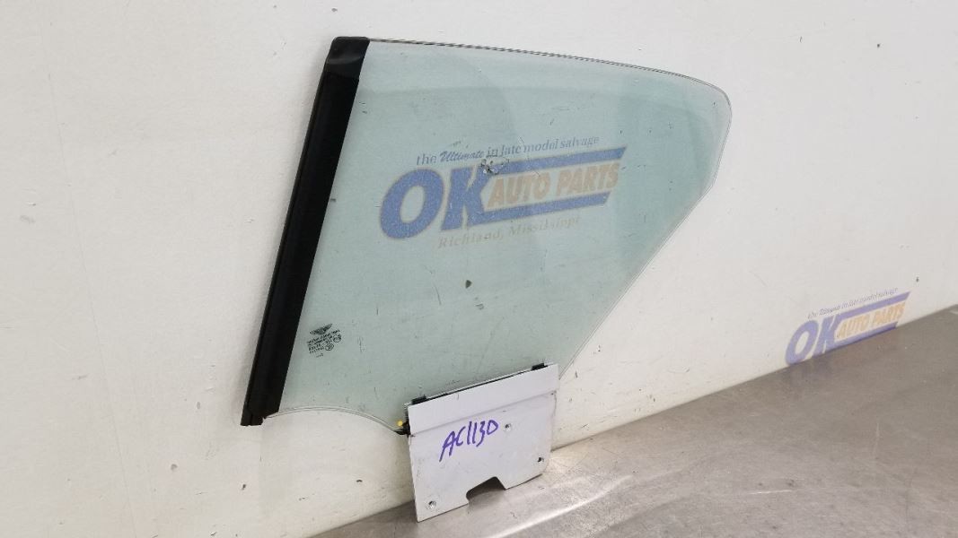 10 BENTLEY CONTINENTAL GT COUPE QUARTER GLASS WINDOW REAR RIGHT PASSENGER