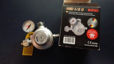 ROWI HGD 1/2D NIEDERDRUCKREGLER MIT ÜBERDRUCKSICHERHEITSEINRICHTUNG UND THERMISC