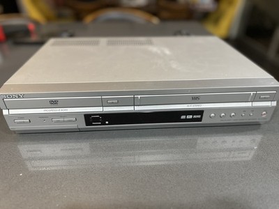 Sony SLV-D350P DVD/VCR Combo Tested-VCR WORKS GREAT- DVD NOT WORKING (No Remote)