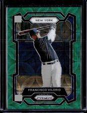 2024 Panini Prizm Baseball Francisco Vilorio #236 Green 58/75