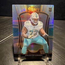 2025 Panini Select - Jonah Savaiinaea #183 SIlver Prizm