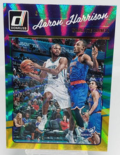 2016-17 Panini Donruss Green & Yellow Holo Laser Aaron Harrison #48