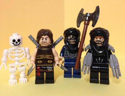 Lego set7569 Hassasins Hide Out-Minifigure-Lot of 4-Prince of Persia-Description