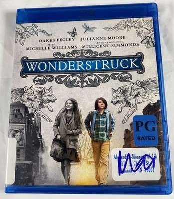 Wonderstruck Blu-ray Amazon Studios Rare Oakes Fegley Julianne Moore Ex Library