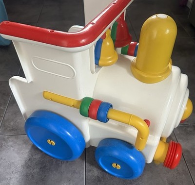 Smoby Berchet Locopousse Walker Train Toy For Toddlers