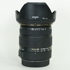 Buone condizioni SIGMA 17 50mm F2.8 EX DC OS HSM (per Canon EF) attacco Canon EF S