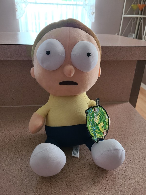 Rick & Morty Swim Plush 10" Morty NWT FREE SHIPPING