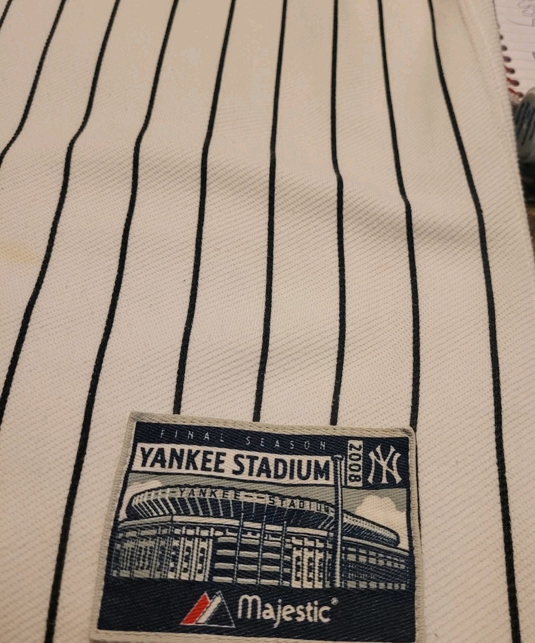 Mickey Mantle 150 of 1000 MAJESTIC 2008 YANKEE FINAL SEASON JERSEY. LIM. EDITION
