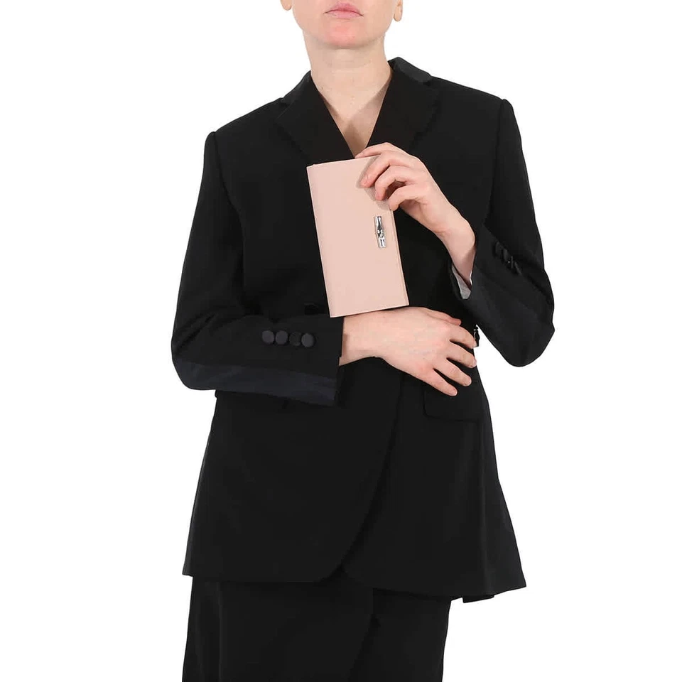 Carteras Longchamp Roseau en polvo para damas de 3,9 x 7,7 pulgadas L3146HPN133 L3146HPN133 Foto 2 de 4