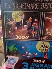 Disney Tim Burton's 3 Jigsaw Puzzles Puzzle Nightmare Before Christmas NEW Bonus — photo 2