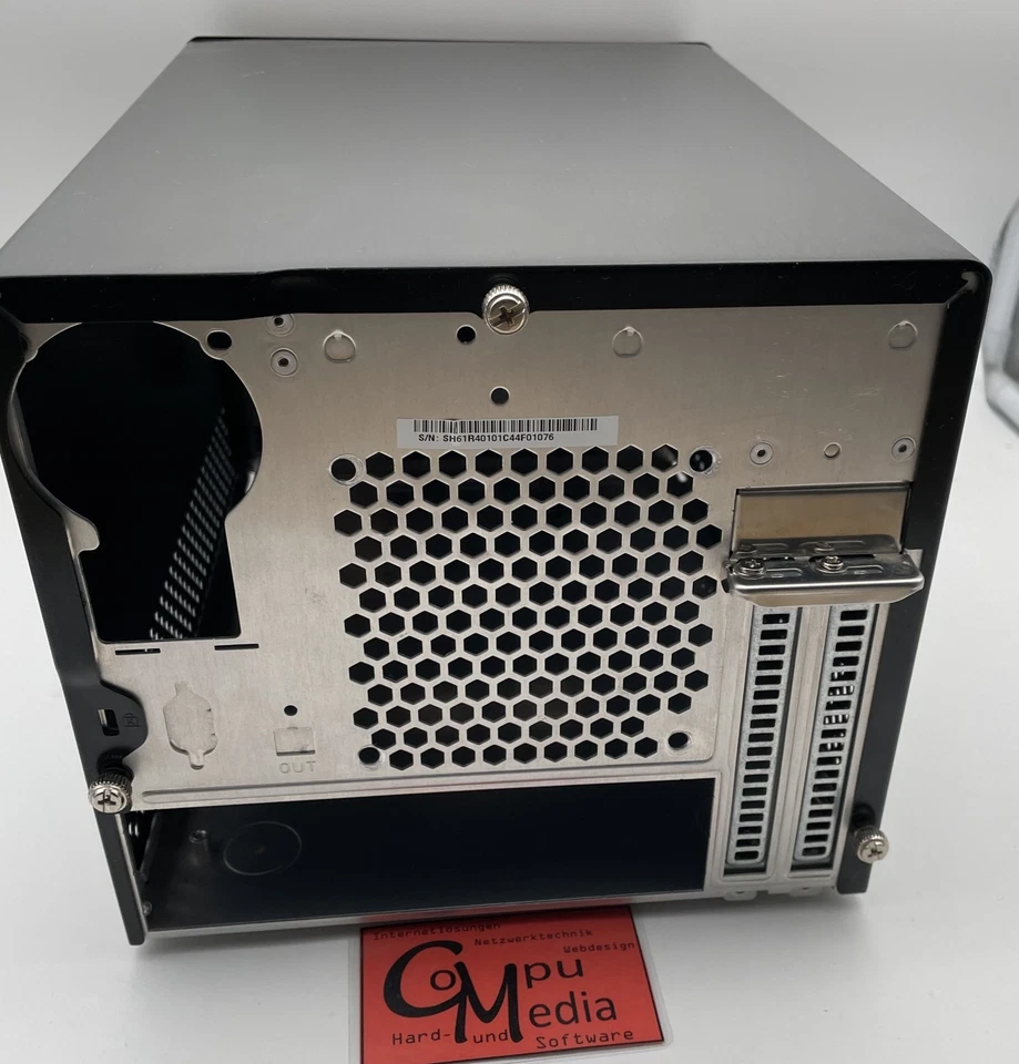 Shuttle XPC Cube SH61R4 Gehäuse mit Front USB / Audio / Ein Aus/ HDD Caddy - Bild 2 von 4