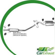 Pot d'échappement Toyota VERSO