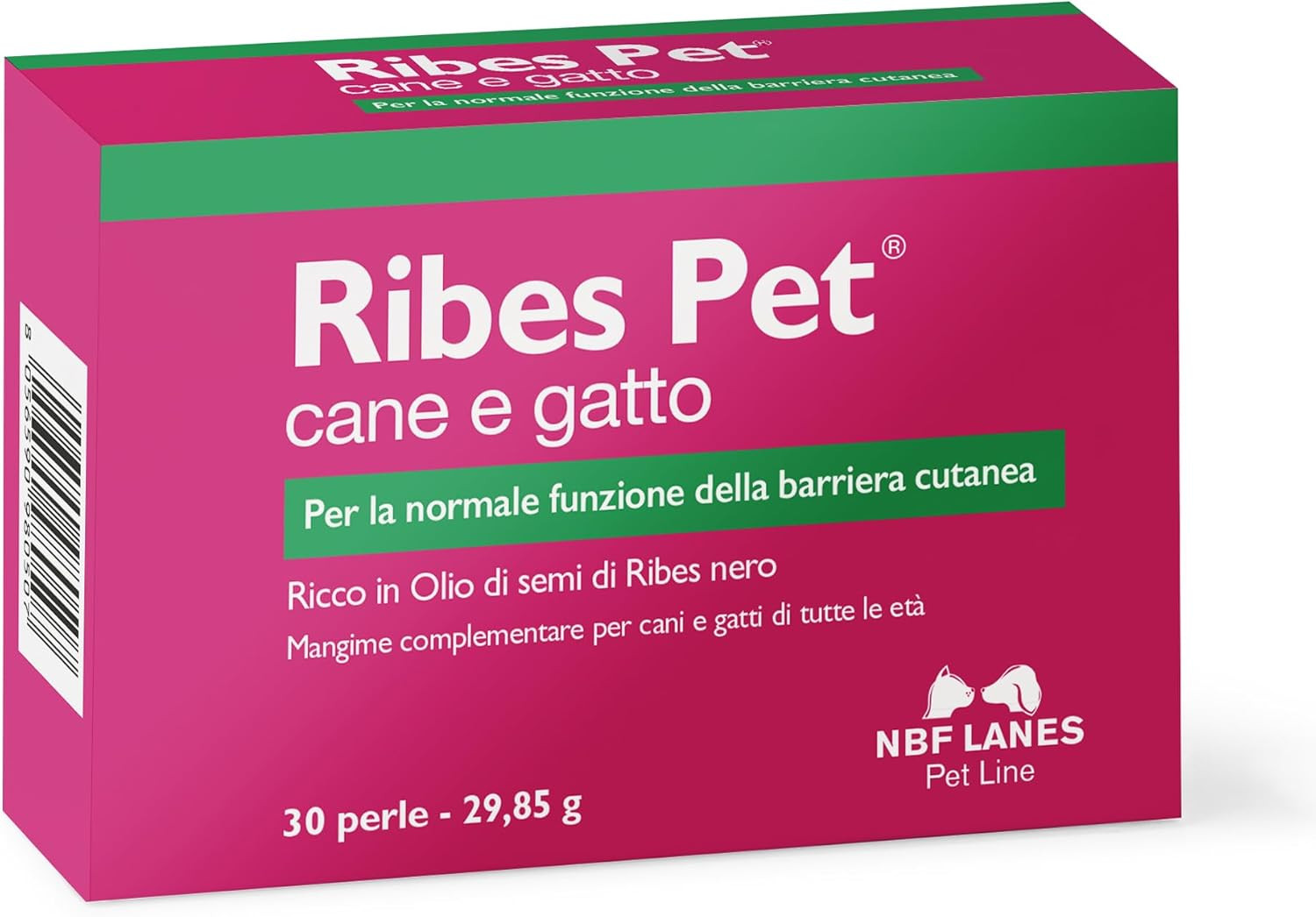Ribes Pet NBF Lanes 30 Perle: Addio Prurito e Dermatite Pet